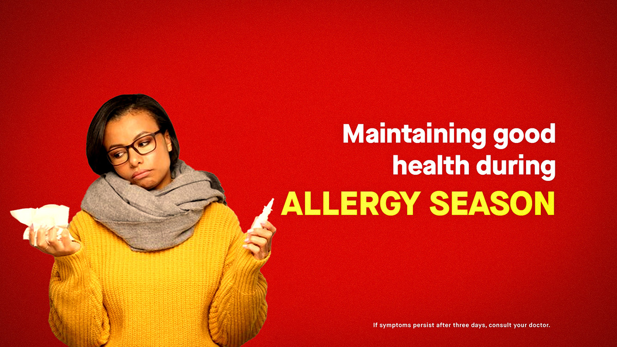 Maintaining Good Health During Allergy Season